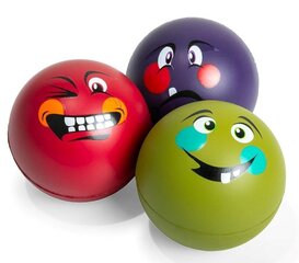 Anti-stress ball GYMSTICK 61116 3 pcs цена и информация | Аксессуары для массажа | kaup24.ee