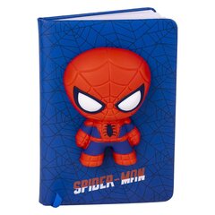 Märkmik Ämblikmees (Spider-Man) Cerda, sinine hind ja info | Vihikud, märkmikud ja paberikaubad | kaup24.ee