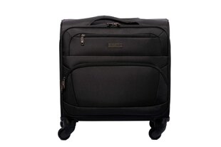 Väike kohver AlèzaR Lux 18", must цена и информация | Чемоданы, дорожные сумки | kaup24.ee