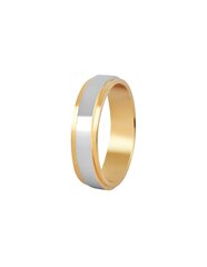 Beneto Женское двухцветное обручальное кольцо из стали SPD05 цена и информация | Кольцо | kaup24.ee