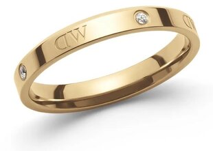 Daniel Wellington Оригинальное позолоченное кольцо с кристаллами Classic Lumine DW0040028 цена и информация | Кольцо | kaup24.ee
