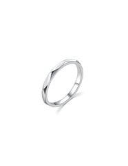 Minimalistlik hõbesõrmus R00019 hind ja info | Sõrmused | kaup24.ee