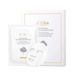 d'Alba White Truffle Nourishing Treatment Mask 25ml*5packs цена и информация | Маски для лица, патчи для глаз | kaup24.ee