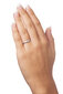 Brilio Kuldne kristallidega kihlasõrmus 229 001 00762 07 hind ja info | Sõrmused | kaup24.ee