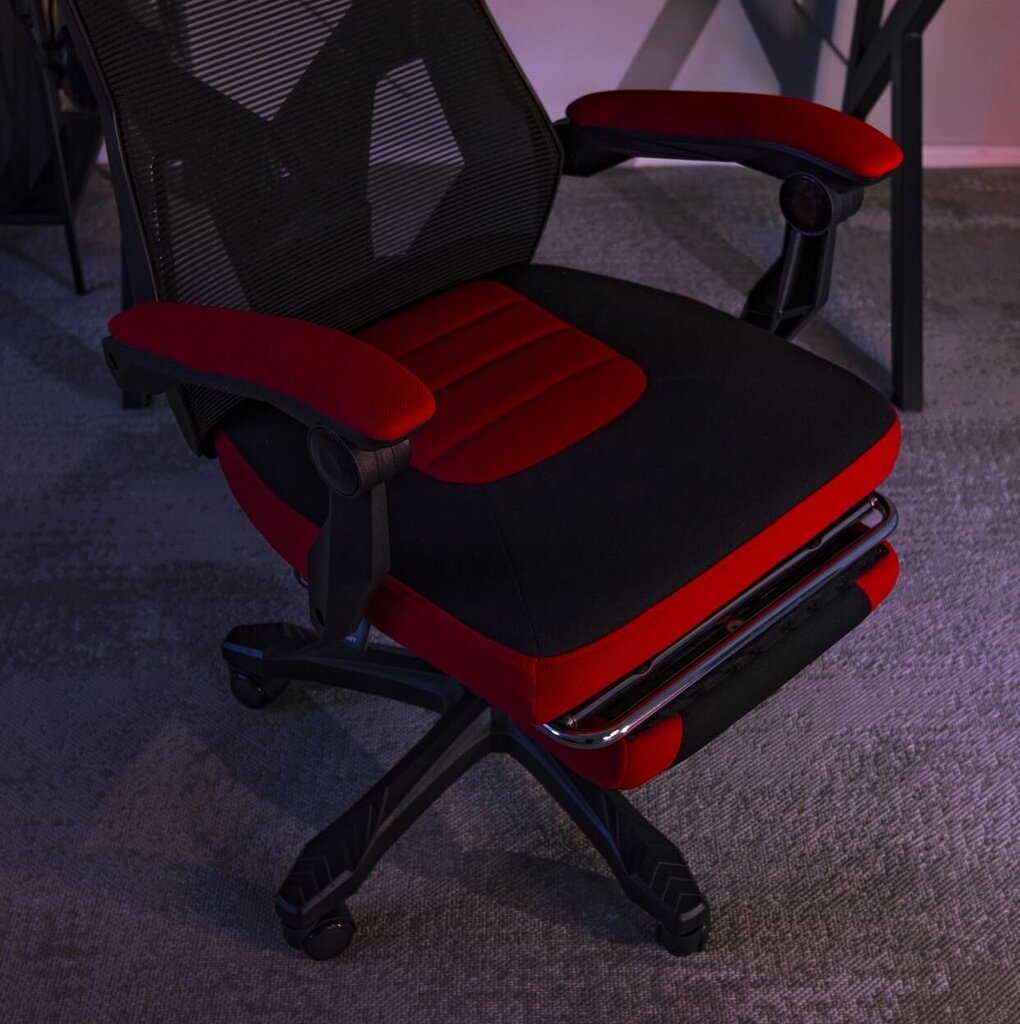 Ergonoomiline mänguritool Gaming Bing, punane hind ja info | Kontoritoolid | kaup24.ee