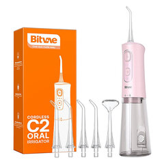 Water flosser with nozzles set Bitvae C2 (pink) цена и информация | Ирригаторы | kaup24.ee