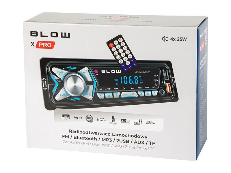 Blow X-PRO цена и информация | Raadiod ja äratuskellad | kaup24.ee