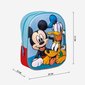 Seljakott lastele 3D Miki Hiir (Mickey Mouse) Cerda, sinine hind ja info | Koolikotid, sussikotid | kaup24.ee