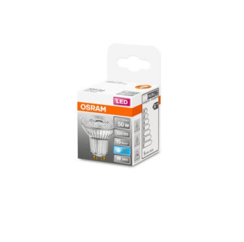 LED Candellux Osram pirn GU10 4,3 W 350LM 4000K hind ja info | Lambipirnid, lambid | kaup24.ee