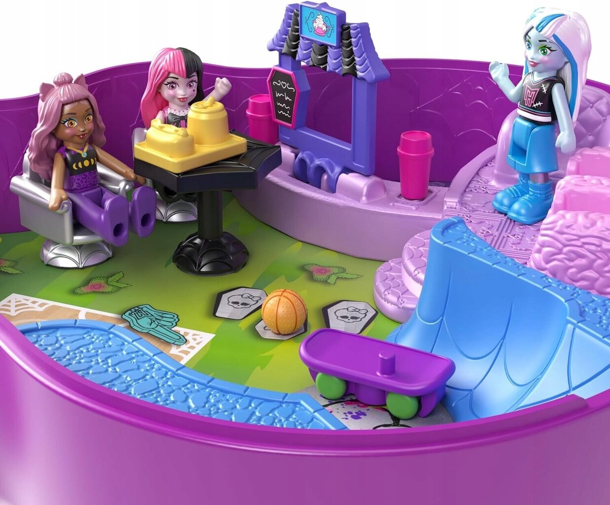 Polly Pocket Monster High Набор для развлечения монстров цена | kaup24.ee