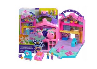 Фруктовый супермаркет Polly Pocket в Полливилле цена и информация | MUST Металлическая бутылочка с Ярким рисунком (без BPA) (500ml) для мальчиков от 3+ лет Серая с Машинкой | kaup24.ee