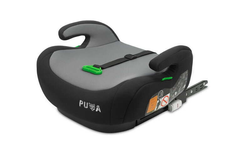 Turvahäll - boster Caretero Puma Isofix-I-Size, 125-150 cm, must hind ja info | Turvatoolid | kaup24.ee