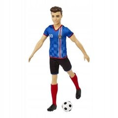 Кукла Кен футболист Mattel цена и информация | Игрушки для девочек | kaup24.ee