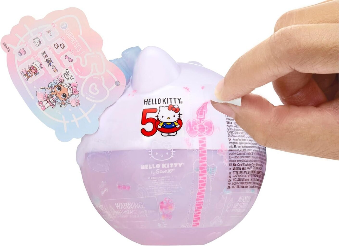 Nukk LOL Surprise Loves Hello Kitty koos 7 üllatusega hind ja info | Tüdrukute mänguasjad | kaup24.ee