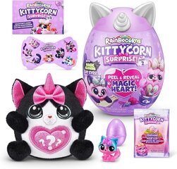 Kassipoeg Rainbocorns Kittycorn Black Cat, must цена и информация | Мягкие игрушки | kaup24.ee