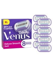 Varuterad Gilette Venus Deluxe Smooth Swirl, 8 tk цена и информация | Косметика и средства для бритья | kaup24.ee