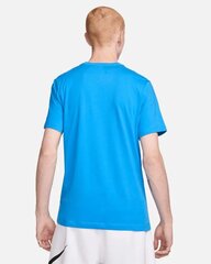 Nike meeste T-särk NSW TEE JUST DO IT SWOOSH, sinine цена и информация | Мужские футболки | kaup24.ee
