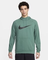 Мужской свитер Nike Dri-FIT DF PO SWSH HOODIE, морской зеленый цена и информация | Мужские толстовки | kaup24.ee