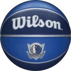 Korvpall Wilson NBA Dallas Mavericks Tribute, suurus 7 цена и информация | Баскетбольные мячи | kaup24.ee