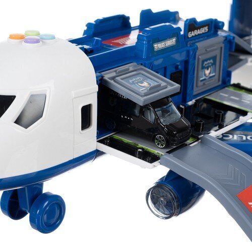 Avatav politseilennuk koos tarvikutega Iso Trade, 23131 hind ja info | Poiste mänguasjad | kaup24.ee