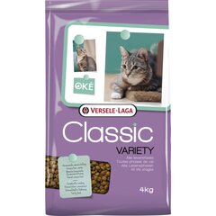 Versele-Laga Classic Cat Variety для кошек всех возрастов, 4 кг цена и информация | Сухой корм для кошек | kaup24.ee