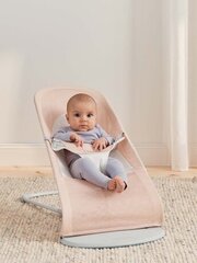 Детская кроватка Babybjörn Balance soft mesh, 005142, pearly pink/white цена и информация | Шезлонги и качели | kaup24.ee