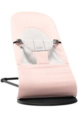 Детская кроватка Babybjörn Balance soft, 005089, светло-розовый/серый цвет цена и информация | Шезлонги и качели | kaup24.ee