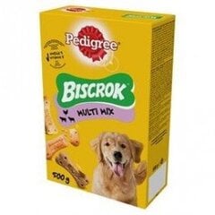 Pedigree Multi biscrok для собак с зерном и мясом, 0,5 кг х 12 шт. цена и информация | Лакомства для собак | kaup24.ee