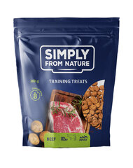 Simply from nature training treats с говядиной, 3x300 г цена и информация | Лакомства для собак | kaup24.ee
