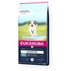 Eukanuba Grain Free väikest ja keskmist tõugu koertele, 12 kg hind ja info | Kuivtoit koertele | kaup24.ee