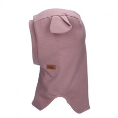 Шапка-шлем TuTu из мериносовой шерсти, розовая цена и информация | Шапки, перчатки, шарфы для девочек | kaup24.ee