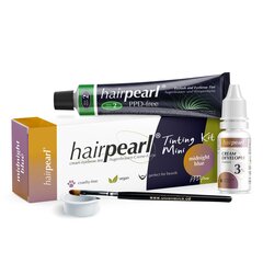 Набор для окрашивания ресниц/бровей HAIRPEARL Tinting Kit Mini, Midnight Blue цена и информация | Карандаши, краска для бровей | kaup24.ee