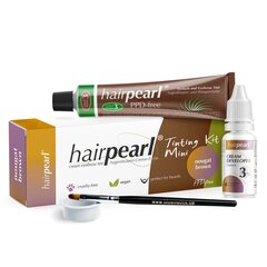 Набор для окрашивания ресниц/бровей HAIRPEARL Tinting Kit Mini, Nougat Brown цена и информация | Hairpearl Духи, косметика | kaup24.ee