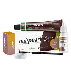 Набор для окрашивания ресниц/бровей HAIRPEARL Tinting Kit Mini, Chocolate Brown цена и информация | Hairpearl Духи, косметика | kaup24.ee