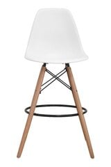 Барный стул Holly, белый цена и информация | Стулья для кухни и столовой | kaup24.ee
