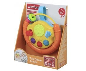 Обучающий интерактивный игрушечный руль WinFun цена и информация | Игрушки для малышей | kaup24.ee
