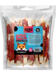 Bubu Pets палочки с треской и уткой, 500 г цена и информация | Лакомства для собак | kaup24.ee