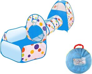 Laste mängutelk 3 in 1 Play Tent цена и информация | Детские игровые домики | kaup24.ee