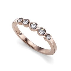 Oliver Weber Элегантное бронзовое кольцо с прозрачными кристаллами Change 41165 цена и информация | Кольцо | kaup24.ee