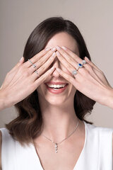 Oliver Weber Элегантное позолоченное кольцо Sunshine 63268G цена и информация | Кольцо | kaup24.ee