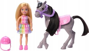 Chelsea nuku ja poni komplekt Barbie hind ja info | Tüdrukute mänguasjad | kaup24.ee