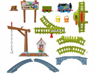 Трасса доставка красок Thomas and Friends Fisher Price цена и информация | Развивающий мелкую моторику - кинетический песок KeyCraft NV215 (80 г) детям от 3+ лет, бежевый | kaup24.ee