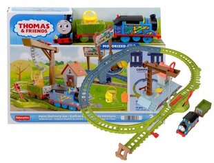 Трасса доставка красок Thomas and Friends Fisher Price цена и информация | Развивающий мелкую моторику - кинетический песок KeyCraft NV215 (80 г) детям от 3+ лет, бежевый | kaup24.ee