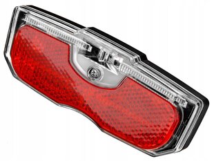 Велосипедный фонарь задний, крепится на багажник, 2K YG-WD430 цена и информация | Велосипедные фонари, отражатели | kaup24.ee