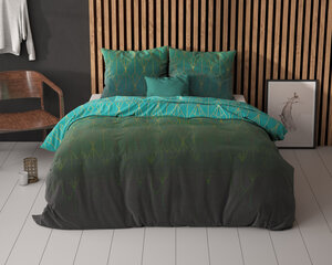 Sleeptime voodipesukomplekt Bowen 240 x 220 cm, roheline, 3 osa цена и информация | Постельное белье | kaup24.ee
