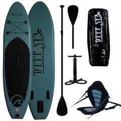 Deep Sea SUP-laua komplekt Kayak pro 300cm, roheline цена и информация | SUP доски, водные лыжи, водные аттракционы | kaup24.ee