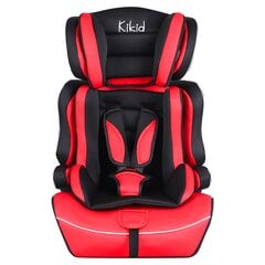Kikid Car Seat Basic 76-105cm R129, must punane hind ja info | Turvatoolid | kaup24.ee
