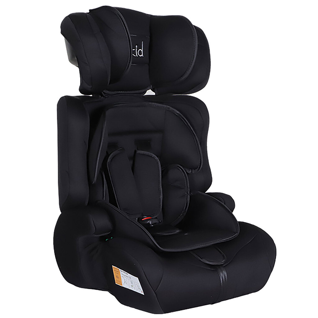 Kikid Car Seat Basic 76-105cm R129, must цена и информация | Turvatoolid | kaup24.ee