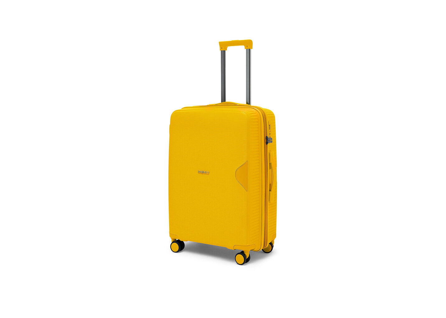 Blumoonky Altair 66cm laiendatav kohver, kollane hind ja info | Kohvrid, reisikotid | kaup24.ee