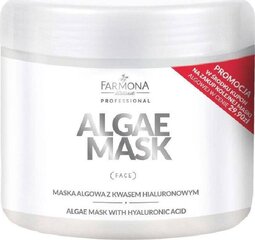 Водорослевая маска с гиалуроновой кислотой Farmona Algae Face Mask, 500 мл цена и информация | Маски для лица, патчи для глаз | kaup24.ee